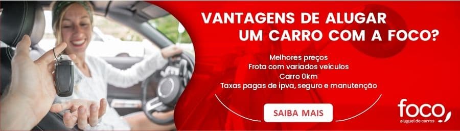 Foco aluguel de carros