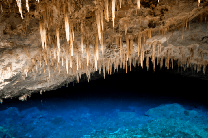 gruta do lago azul