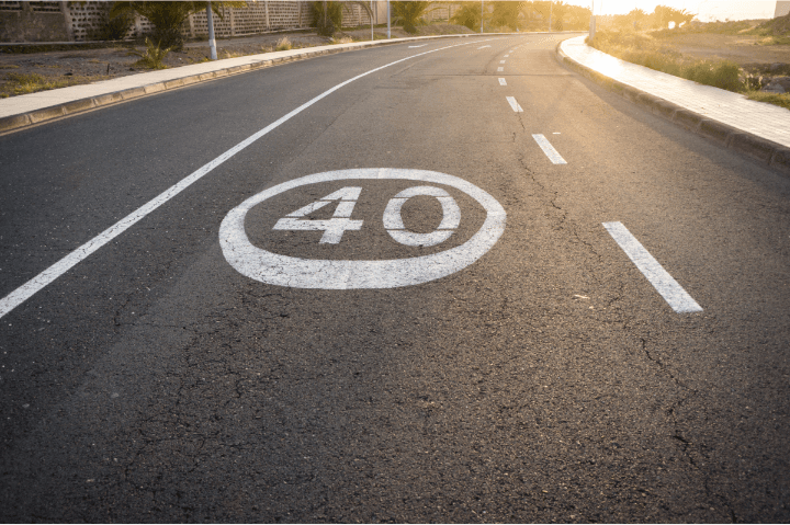 limite de velocidade