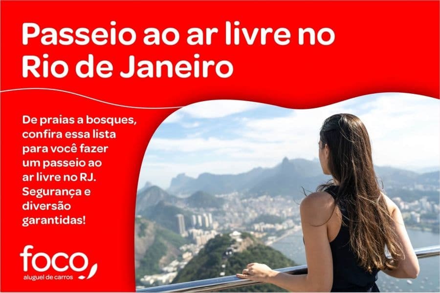 Dicas de passeio ao ar livre no RJ