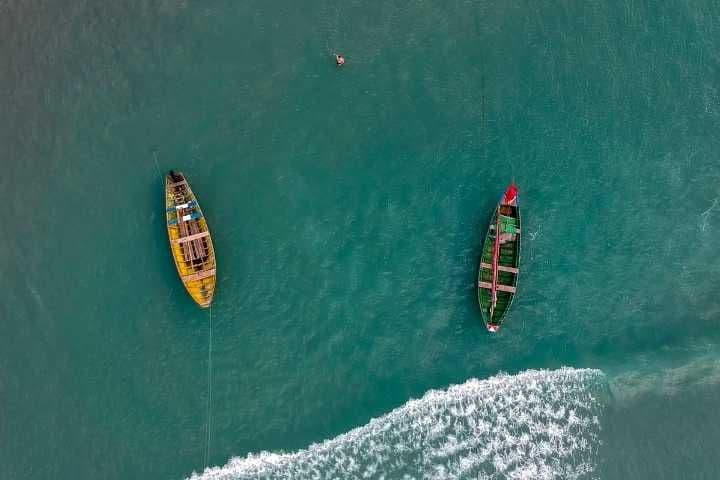 barcos em jericoacoara