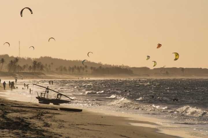 Praia de Cumbuco kitesurf