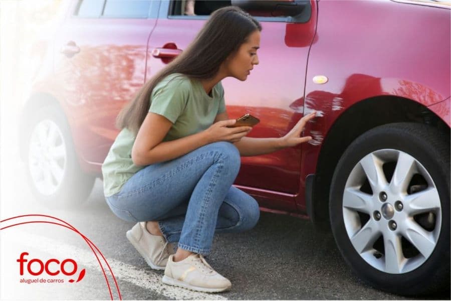 Arranhões em carros alugados: saiba o que fazer!