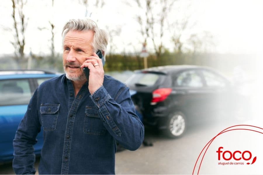 Acidente de carro com veículo alugado: saiba o que fazer