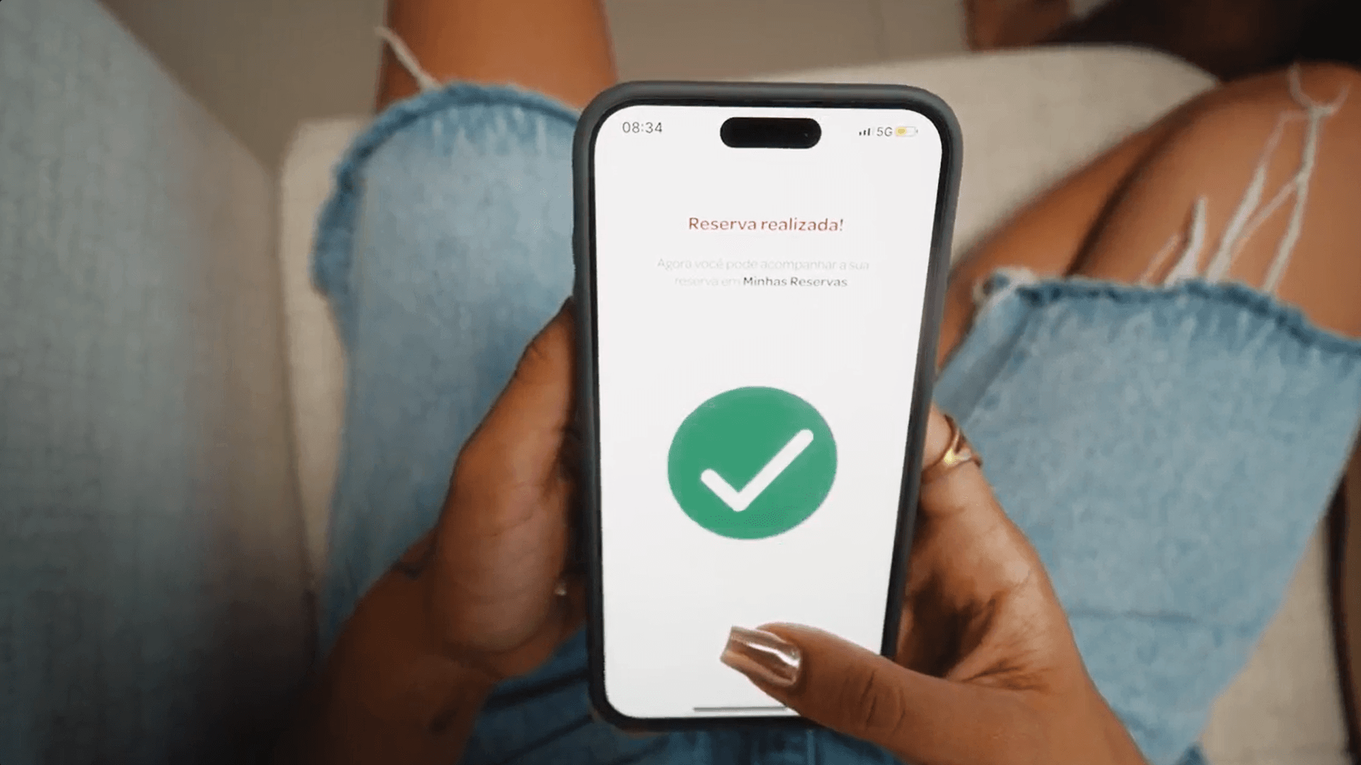 Reserva pelo app da Foco