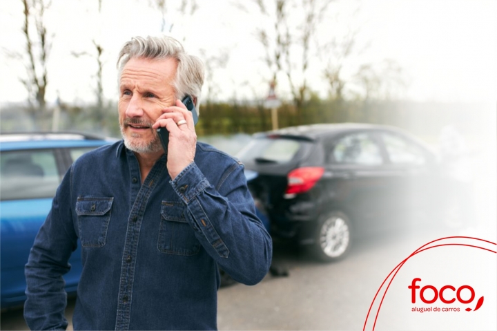 Acidente de carro com veículo alugado: saiba o que fazer