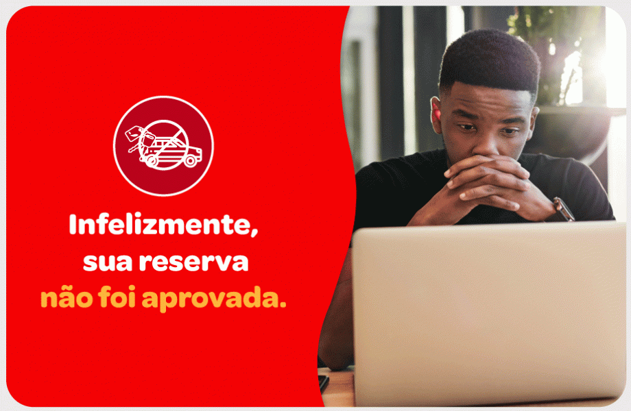 Reserva não aprovada